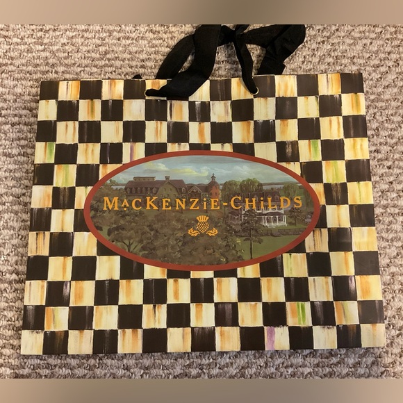Vintage MacKenzie-Childs Gift Bags and Small Box - Lot of 4 - Picture 10 of 15